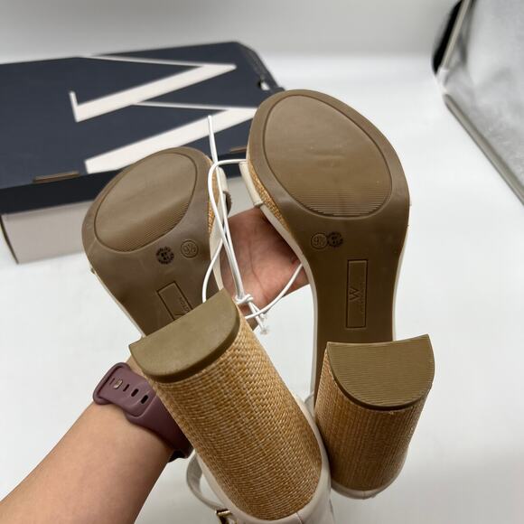 Worthington Womens Lynch Heeled Sandals Ivory Size 9.5M - Picture 11 of 15